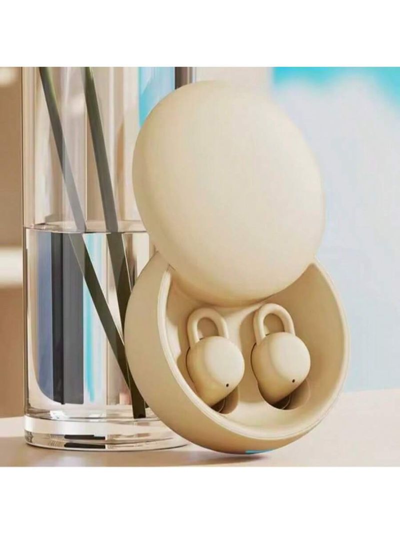 Sleeping Earbuds Wireless Mini Headphones For Work TWS Bluetooth Earphone Stereo Hidden Headsets With Mic HD_voghion.com