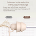 Auricolari in-ear con interfaccia di tipo C cablata, foro rotondo da 3,5 mm, cancellazione del rumore, isolamento acustico, speciale per dormire_voghion.com