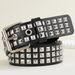 New European and American Square Bead Rivet Belt, Metal Pyramid Belt, Cross border Belt for Men and Women, Punk Hardware Jeans Belt_voghion.com