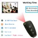 64G Portable Car Key Mini Camera Full HD 1080P Angle Len Night Vision Car Keychain Micro Camcorder SD Card Loop Recording Espia Cam_voghion.com