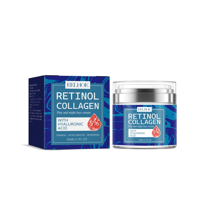 EELHOE Retinol Collagen Creme Lysner fine linjer, strammer huden op, jævner hudtonen, fugter ansigtscreme_voghion.com