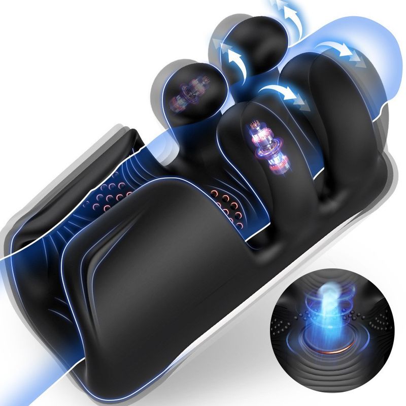 Four Finger Pinching Vibration Slapping Exerciser Masturbator Male Male Aircraft Cup Male Adult Products_voghion.com