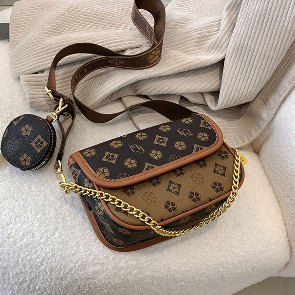 Högkvalitativ väska för kvinnor 2022 Ny trendig och moderiktig tryckt damväska Axelväska Mångsidig axelväska_voghion.com