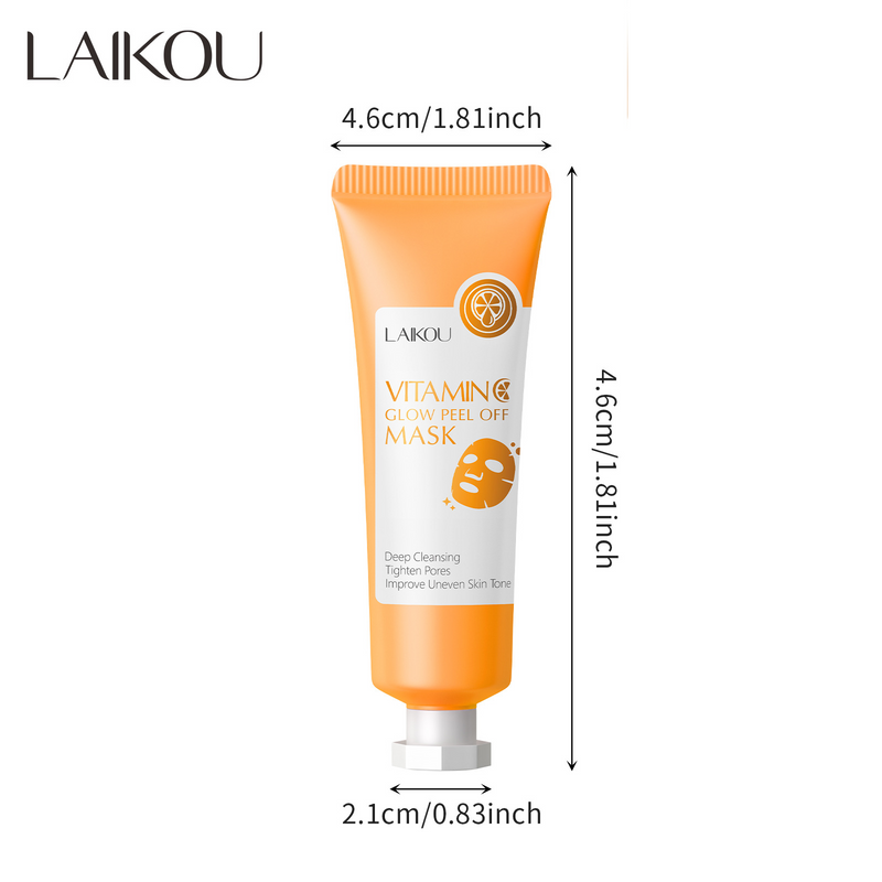 Maschera peel-off alla vitamina C LAIKOU 50 g (tubo) Deterge i pori_voghion.com
