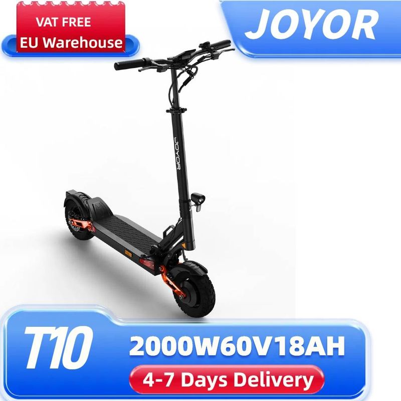 Joyor T10 dvomotorni električni skuter 2000 W 10'' terenski skuter s 60V18AH baterijom_voghion.com