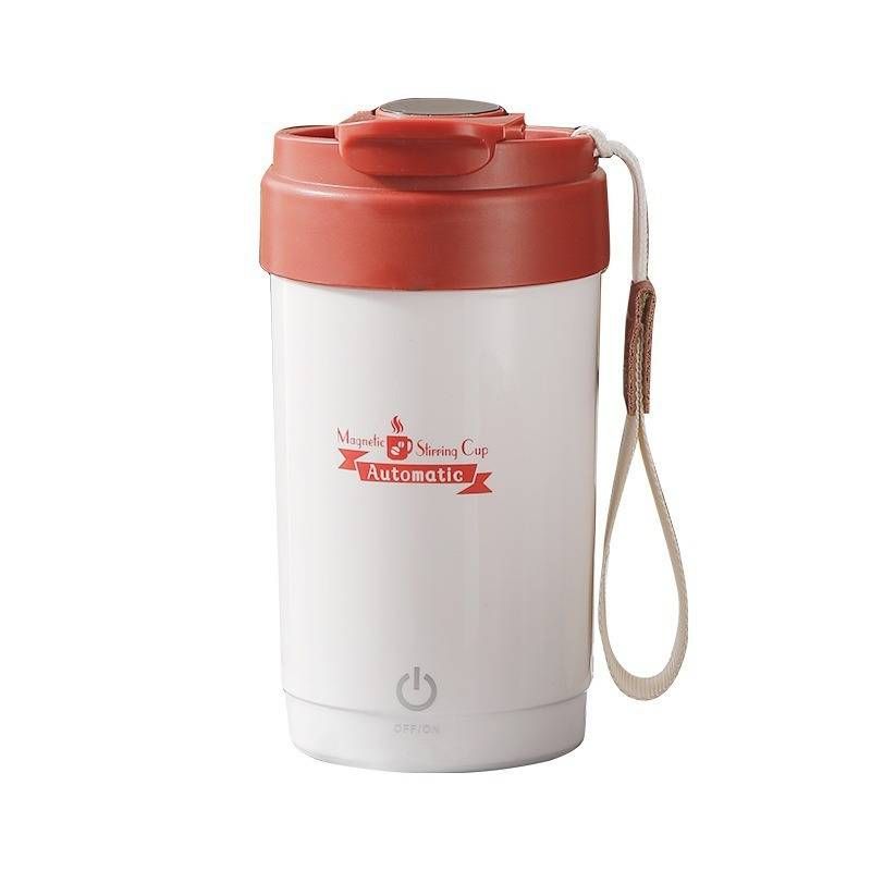 Smart Magnetic Stirring Cup - 316 Stainless Steel, Auto-Temperature Display, One-Touch Mixing For Coffee/Protein/Tea_voghion.com