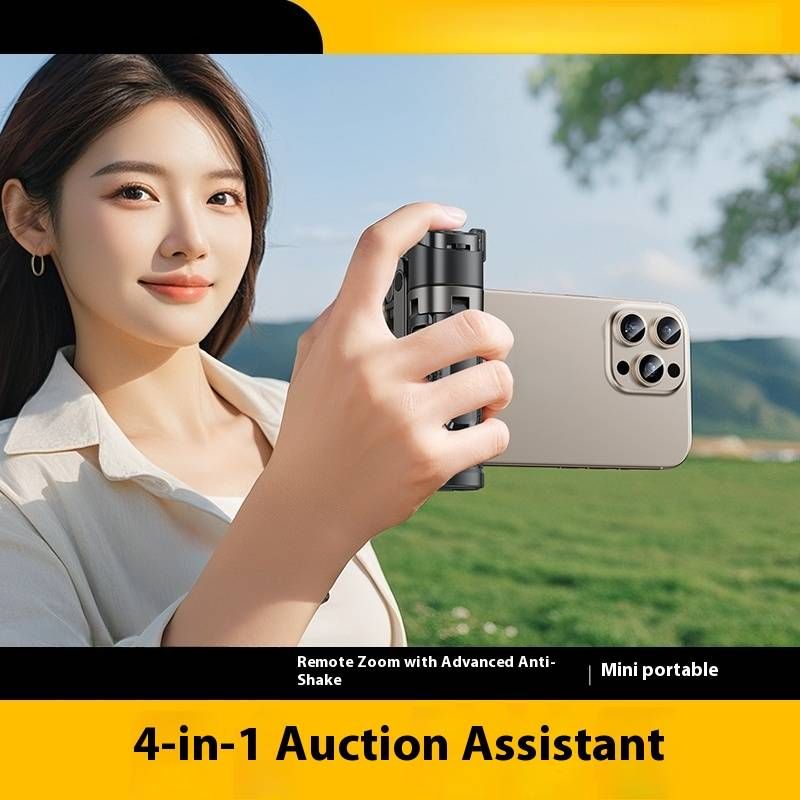 Ultra-Portable Selfie Stick Tripod With Bluetooth Remote, 360° Rotation & Dual Fill Lights – Fits In Pocket For Travel, Vlogging_voghion.com