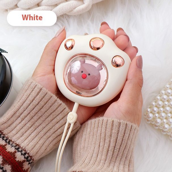 USB Hand Warmer With 2 Heat Settings - Compact Portable Pocket Warmer For Winter, Aluminum Heating Plate, 500mAh Built-in Battery, Gift Box Options_voghion.com