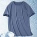 Men's Clothing Short Sleeved Sports Thin Quick Drying Large Size Half Sleeved Thin Mesh Breathable T Shirt_voghion.com