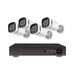 New Full-Color Night Vision 4-Channel 8-Channel Coaxial HD AHD DVR Surveillance Kit Waterproof Bullet Camera Remote_voghion.com
