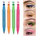 Seal Four Color wasserdichter Eyeliner Bühnen-Makeup Extrem feine Malerei Nicht verwischt Halloween Eyeliner_voghion.com