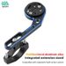 Support de compteur de vélo en alliage d'aluminium support de compteur extensible bicolore support de compteur rétractable pour vélo de montagne_voghion.com