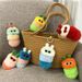 Tas Charm Nieuwe Schattige Rups Sleutelhanger Cartoon Pluche Pop Tas Hanger Creatieve Auto Sleutelhanger Klein Cadeau_voghion.com