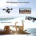 4DRC V14 RC WIFI FPV 4K HD Wide Angle Dual Camera Quadcopter Portable With Bag ,2 Batteries Drone For Beginner,Headless_voghion.com