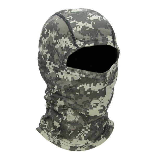 Camouflage Balaclava Hut Radfahren Vollgesichtsmaske Outdoor-Sport Jagd Wandern Skimaske Motorradhelm Innenkappe_voghion.com