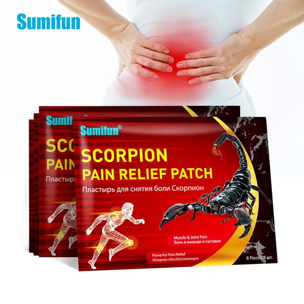 tabletten/verpakking Sumifun 8 Scorpion Poison King botpenetrerende nek-, schouder-, taille- en beenverzorgingscrème extern_voghion.com