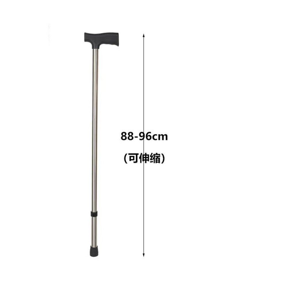 Gehhilfe für den Außenbereich, faltbar, verdickt, rutschfest, Kletterständer, multifunktionaler Gehstockhocker, Stuhl, Edelstahl_voghion.com