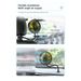 Ventilatore per auto regolabile a 360 gradi, ventilatore universale USB per auto, cruscotto/sedile posteriore, 3 velocità, raffreddatore d'aria automatico per l'estate_voghion.com