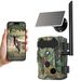 4G Wildlife Trail Camera - 4K HD With Night Vision & Motion Detection (No WiFi Needed IP66 Waterproof 120° Wide Angle SD Card Storage)_voghion.com