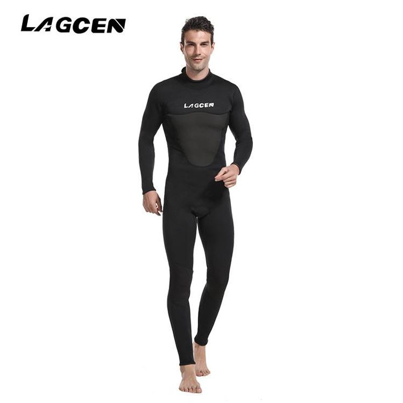 2.5MM Diving Suit, Men's Neoprene Thickened Warm Deep Diving Two-piece Surfing Suit, Diving Suit_voghion.com