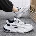 Spring New Breathable Mesh Men's All Match Platform Sports Casual Running Daddy Tide Shoes_voghion.com