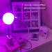 Trendy Photo Props Colorful Seven-Color LED Remote Control Lights Automatic Color Changing Live Background_voghion.com