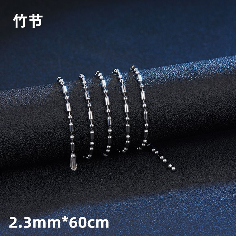 Titanium Steel Necklace Dragon For Men Women Snake Bone Fashion Korean And Japanese Style Hip Hop Trendy Accessories_voghion.com