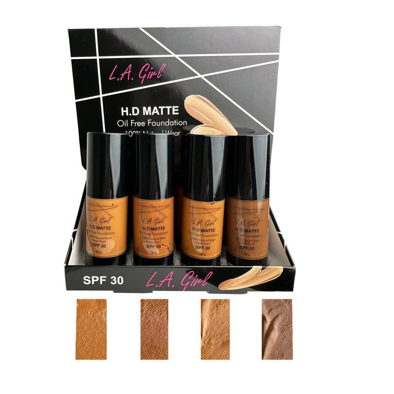4-farbig gemischtes flüssiges Grundierungspulver, feines Make-up, super schwimmender Pasten-Concealer_voghion.com