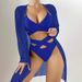 Vêtements pour femmes, maillot de bain bikini de plage, maillot de bain trois pièces, taille haute, source chaude, femme_voghion.com