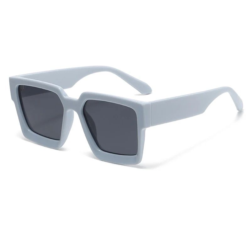 Brand Vintage Square Sunglasses Women Men Retro Designer Black Sun Glasses Unisex Shades Eyewear UV400_voghion.com