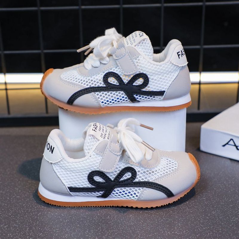Pojedyncze siateczkowe buty dziecięce 2025 Wiosna Nowe dziewczęce buty dla chłopców Forrest Gump Miękka podeszwa Buty sportowe Buty codzienne Ultra lekka podeszwa_voghion.com