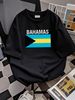 Bahamas, bandiera delle Bahamas, berretto da baseball, snapback, berretto lavorato a maglia, alla moda, traspirante, unisex, leggermente allungato, per l'uso quotidiano, grafico_voghion.com