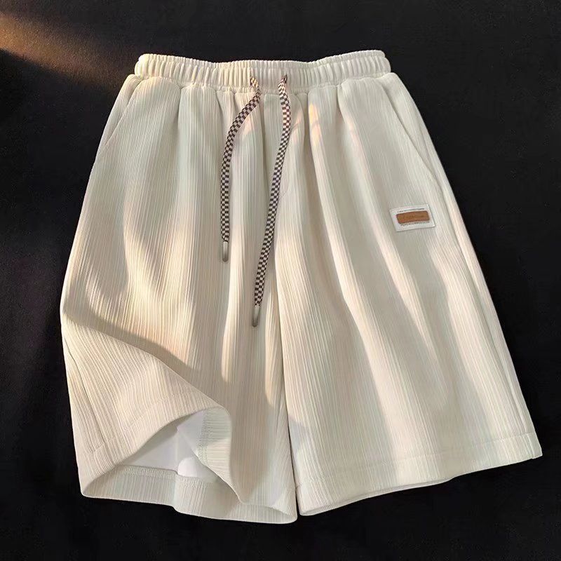 Herrenbekleidung Sommer Dünne Ice Silk Casual Shorts Herren Basketball Sport Shorts Lose Vielseitige Hosen_voghion.com