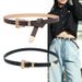 Women's Belts retro distressed alloy three-piece set women's belt metal buckle retro hottie casual decorative belt_voghion.com