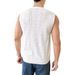 Men's Clothing Summer Men's New Solid Color Hollow Breathable Round Neck Casual Vest Sweater Men's Sleeveless Tops Men's Clothing_voghion.com