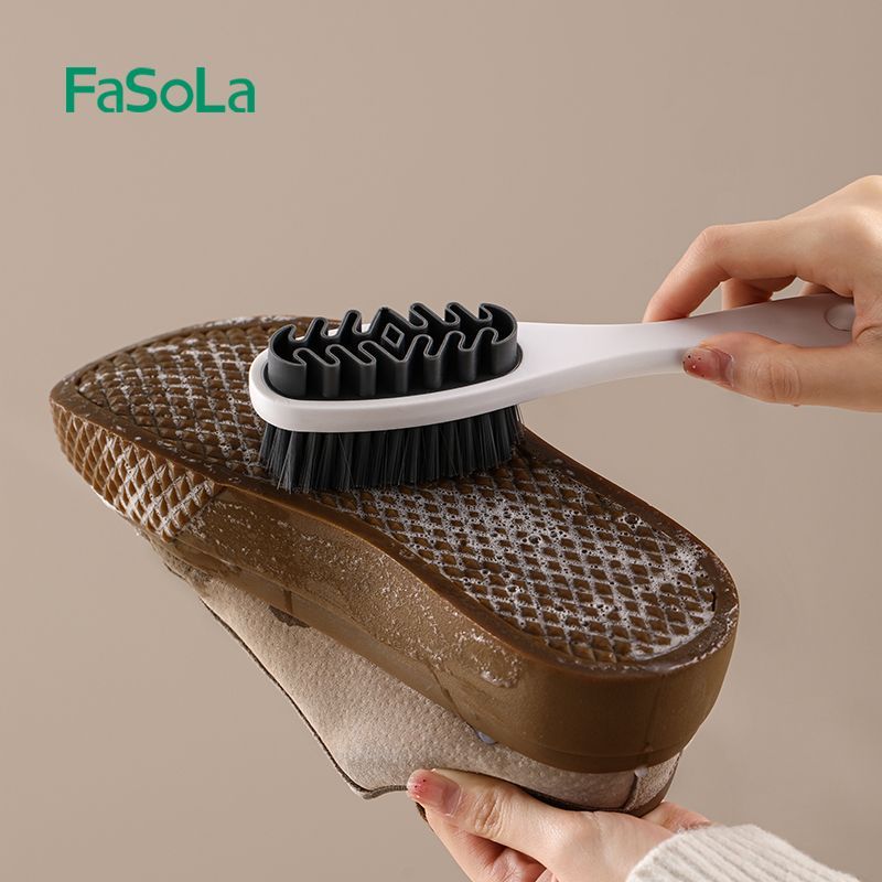 FaSoLa Soft Bristle Snow Boots Household Suede Rubber Eraser Special Shoe Brush For Cleaning Fur_voghion.com