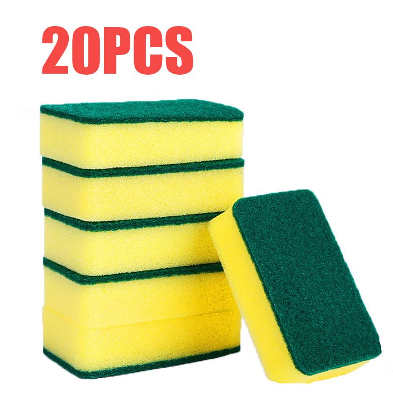 20-200pc Dihwahing Kitchen Nano Emery Magic Clean Rub Pot Rut Focal Stain Sponge Removing Kit Cleaning Bruh_voghion.com