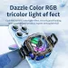 Portable Radiator For Mobile Fan Cell Cooling Plate Phone Cooler With RGB Light_voghion.com