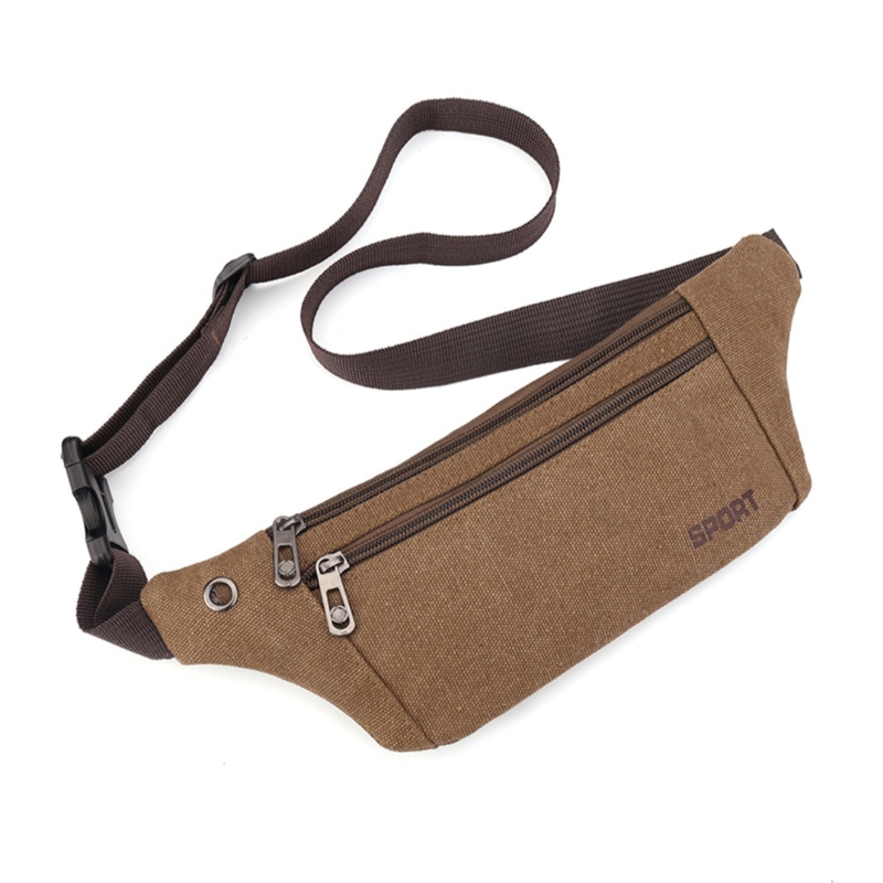 Markroyal Canvas Handtasche Herren Tasche Reißverschluss Ultraleicht Lässig Multifunktional Sport Geldbörse_voghion.com