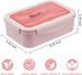 Bento Box da 1100 ml - Contenitore per il pranzo per adulti/bambini con posate_voghion.com