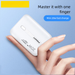Pisen 10000mAh Power Bank 20W Portable Ultra-Thin Compact Compatible With IPhone Android Universal Half-Screen_voghion.com