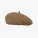 Unisex Solid color pleated styling Beret hat for women light breathable little Bud face painter hat_voghion.com