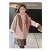 2025 New Girls' Fleece Jacket Winter New Thickened Medium And Long Coat Warm Wool_voghion.com