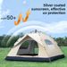 Outdoor Beach Portable Folding Automatic Camping Quick Open Sun Protection Thickened Rainproof Tent Full Set_voghion.com