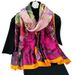 Spring and Autumn Winter Fashionable French Sweet Scarf Thin Versatile Western Fashion Women's Silk Long Style_voghion.com