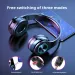 RGB Hs Headphones Blutooth Surround Sound Stereo Wireless Earphone USB With MicroPhone Colourful Light PC Laptop_voghion.com