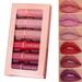 Gwong 6 Farben Matte, langlebige, nicht klebrige Lippenstift-Lipgloss-Kosmetik_voghion.com