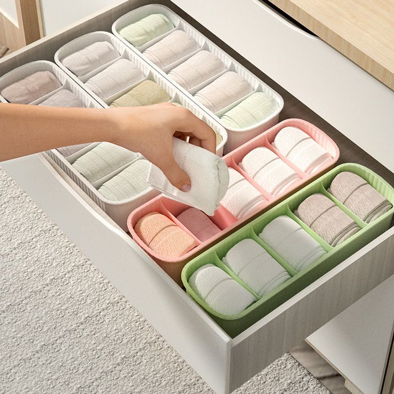 Sock Storage For Home Use, Underwear Panties Three-in-One Organizer, Wardrobe Multi-Functional Box With Lid And_voghion.com