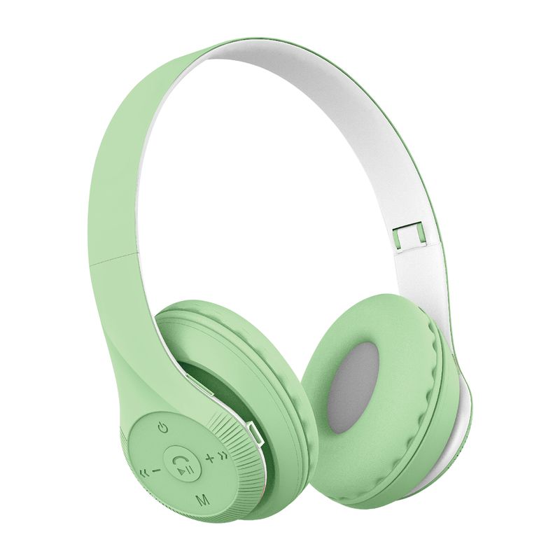 ST95 vezeték nélküli fejhallgató összecsukható sztereó hordozható praktikus Bluetooth-kompatibilis 5.1 Macaron fejhallgatók játékhoz_voghion.com