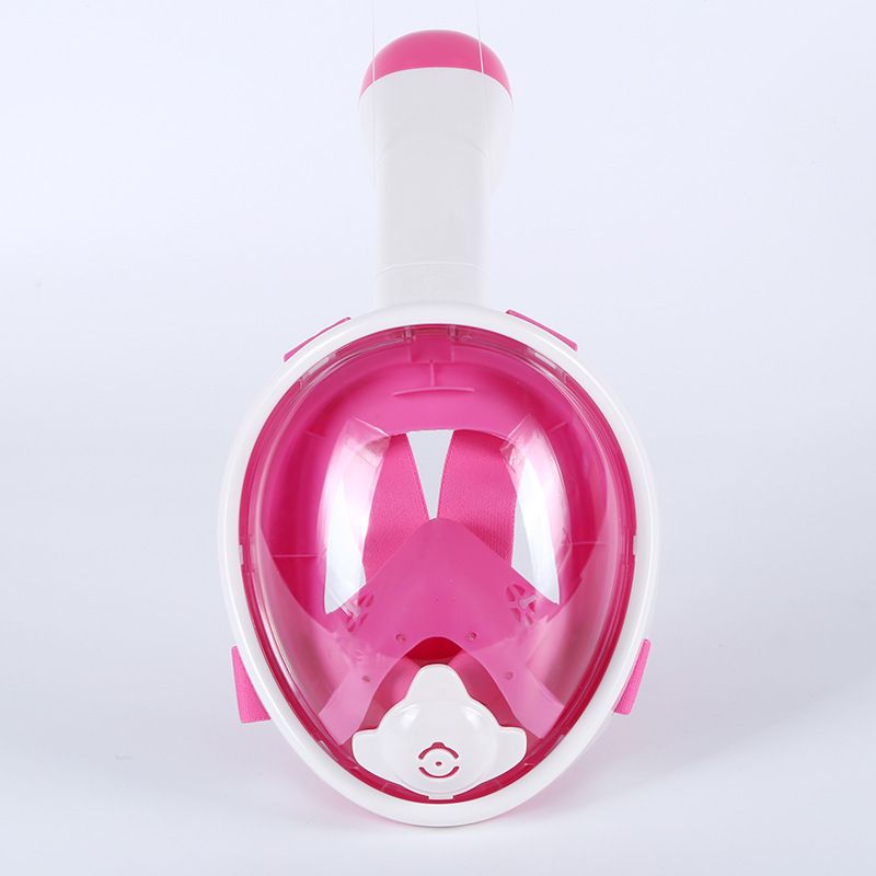 Nuova maschera respiratoria completamente asciutta, protezione nasale in silicone liquido, occhiali da snorkeling integrati, attrezzatura subacquea per bambini_voghion.com
